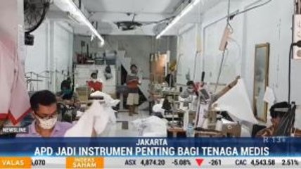 UMKM di Jakarta Produksi APD dengan Harga Terjangkau