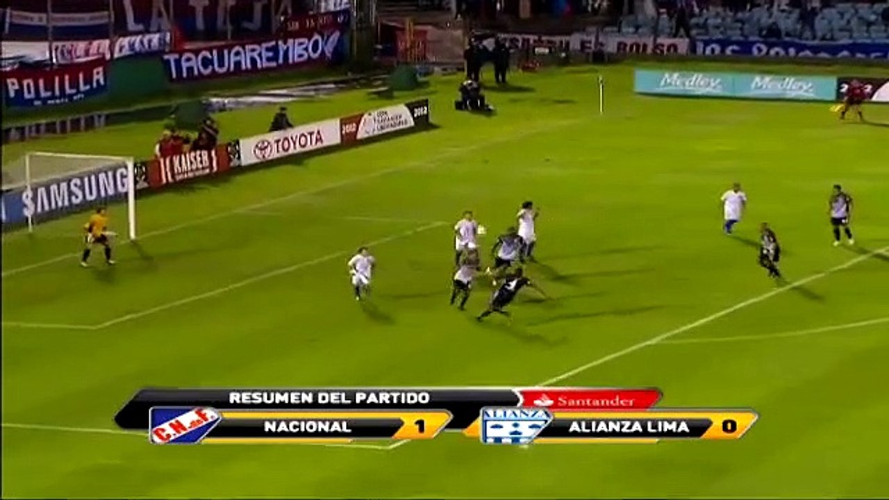 Nacional 1 - 0 Alianza Lima Copa Libertadores 2012