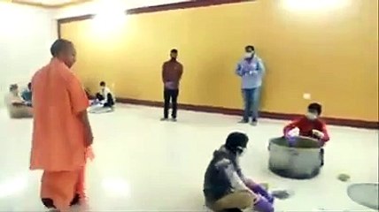 शामली कम्युनिटी किचन का मुख्यमंत्री ने किया निरीक्षण मचा हड़कंप