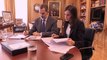 LaLos Reyes Felipe y Letizia hablan con Cáritas por videoconferencia
