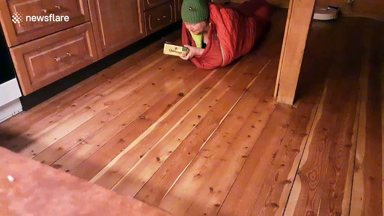 Quarantine takes its toll on this Norwegian grandmother who pretends to be a snail