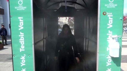 Ordu'da sokağa çıkanlar bu tünelden geçiyor