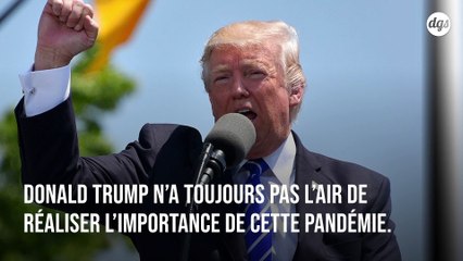 Donald Trump minimise totalement le danger lié au coronavirus