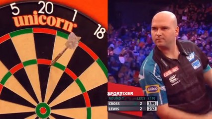 Rob Cross vs Adrian Lewis _ Round 1 _ Masters 2020