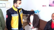 İSTANBUL-Kağıthane'de koronavirüs tedbirleri kapsamında taksiler dezenfekte edildi