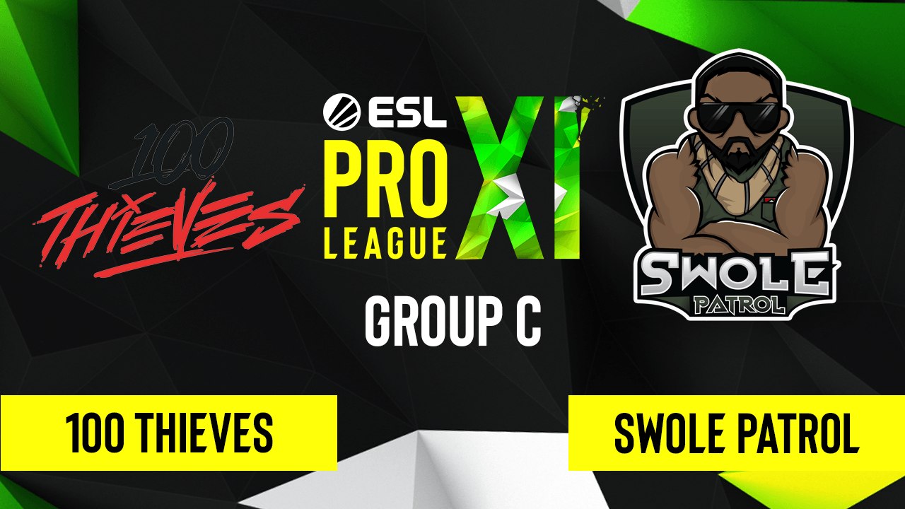 CSGO - 100 Thieves vs. Swole Patrol [Inferno] Map 3 - ESL Pro League Season 11 - Group C
