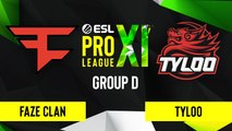 CSGO - FaZe Clan vs. TYLOO [Inferno] Map 1 - ESL Pro League Season 11 - Group D