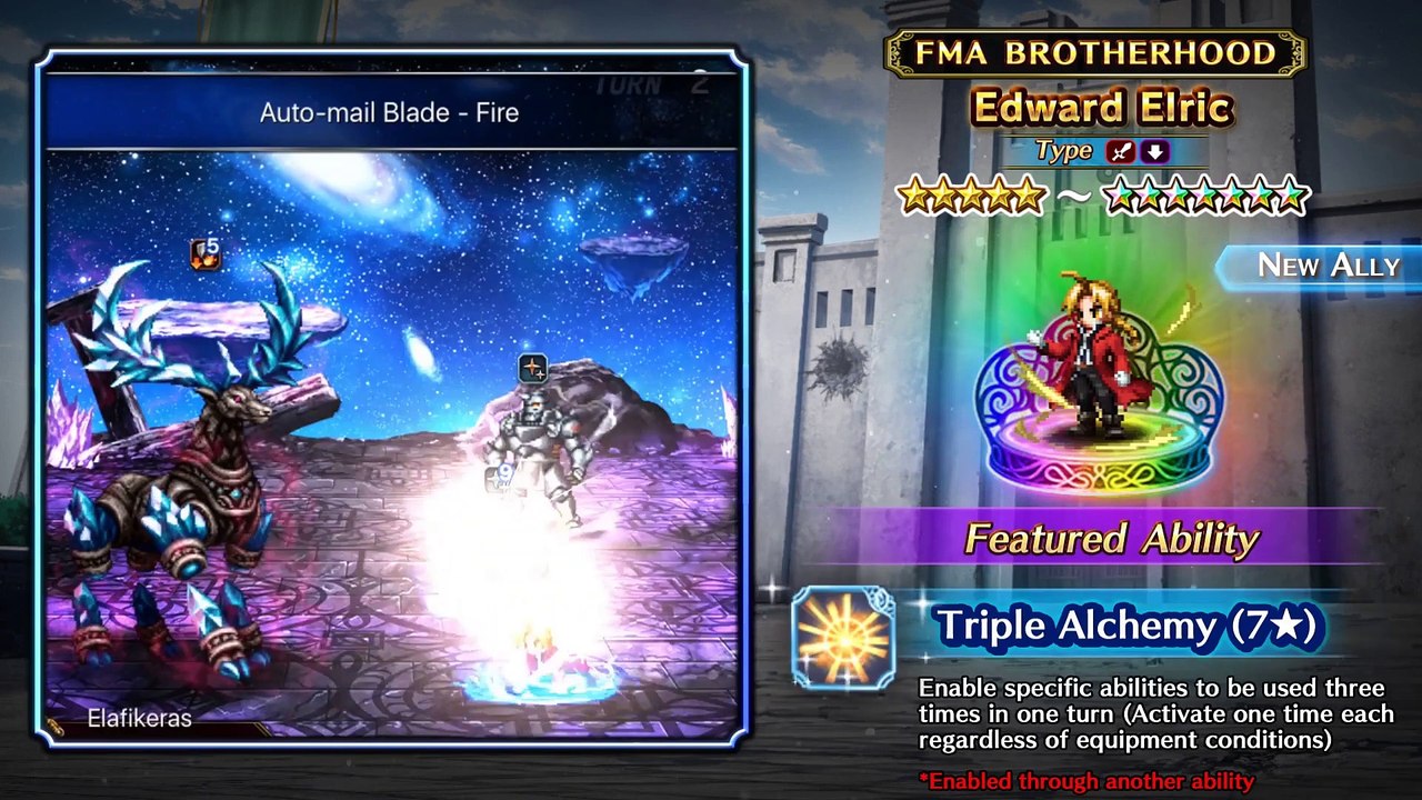 [FFBE] FULLMETAL ALCHEMIST BROTHERHOOD: Edward...