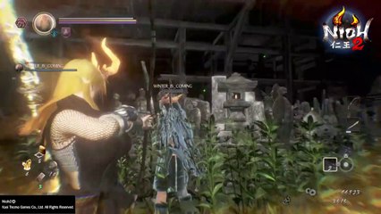 Nioh 2 #10 - Oscuros presagios - Boss Tengu - CanalRol 2020