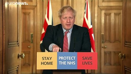 Boris Johnson está infetado com o novo coronavírus