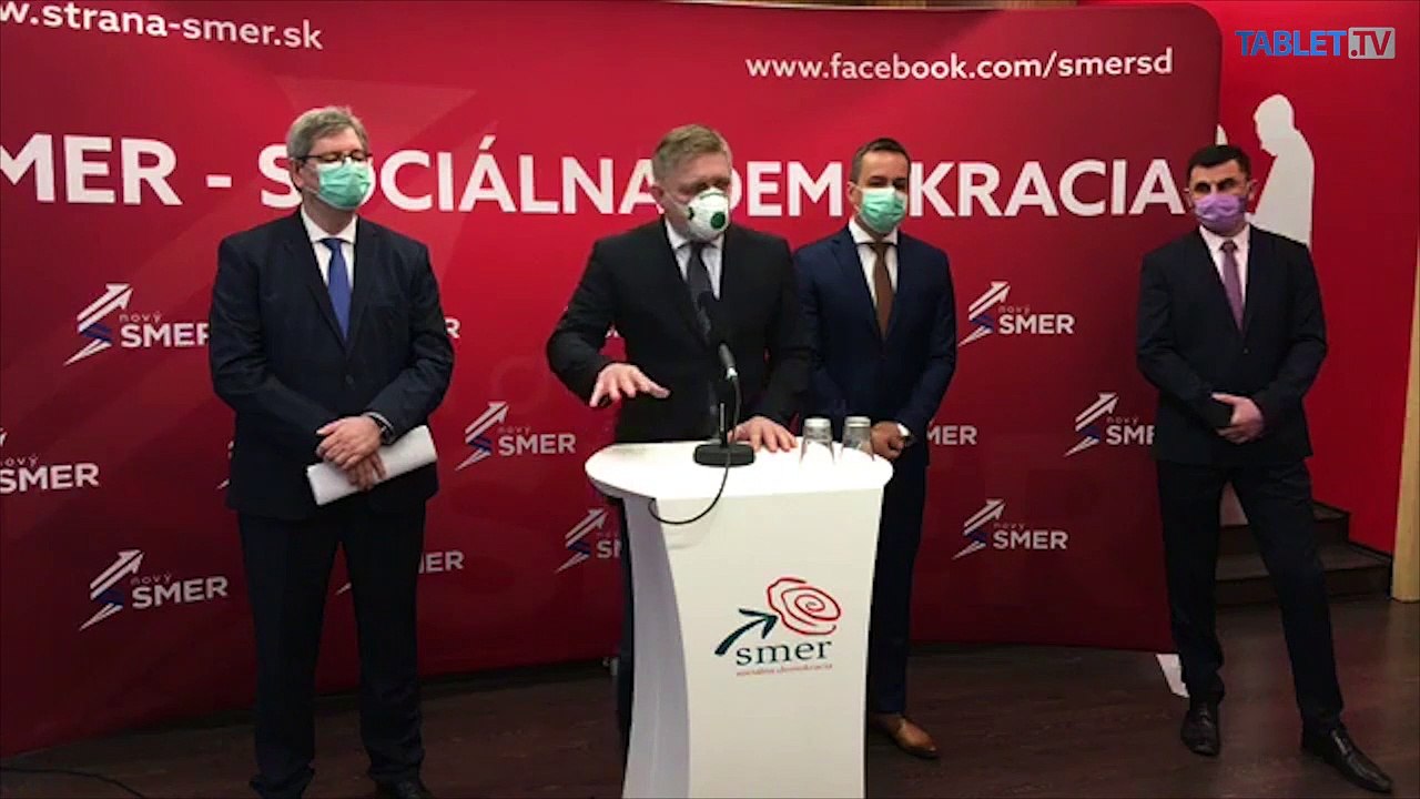 ZÁZNAM: TK strany Smer - sociálna demokracia