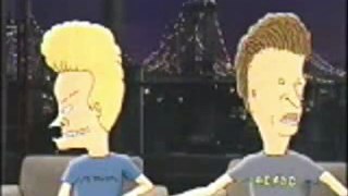 Beavis & Butt-head - on Letterman