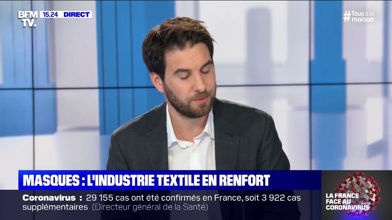 Coronavirus: l'industrie textile en renfort pour la fabrication de masques