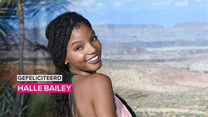 Halle Bailey gaat een geweldig jaar tegemoet!