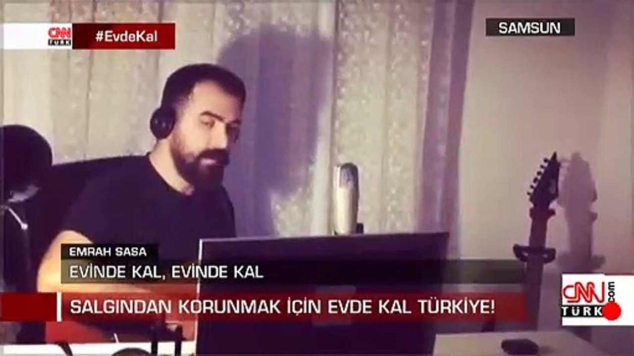 "Evinde kal evinde kal önlemleri dikkate al."