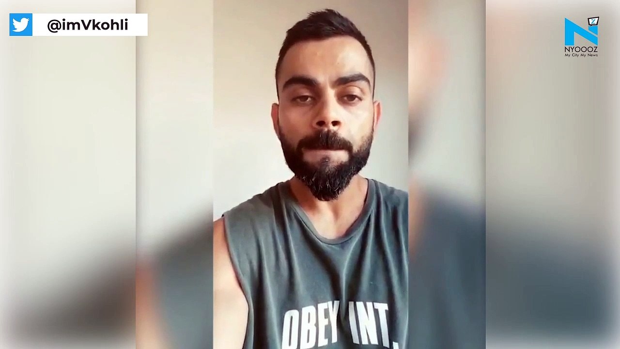Watch: Virat Kohli requests people to follow 21-day lockdown seriously