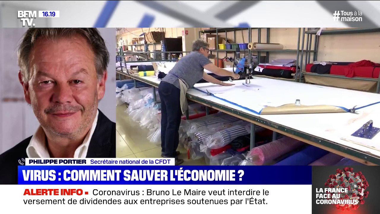 La CFDT "satisfaite" de la proposition d'interdiction du versement dividendes aux entreprises soutenues par l'État