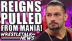 WWE SHUT DOWN! Vince McMahon FURY At AEW! Roman Reigns OFF WrestleMania 36! | WrestleTalk News
