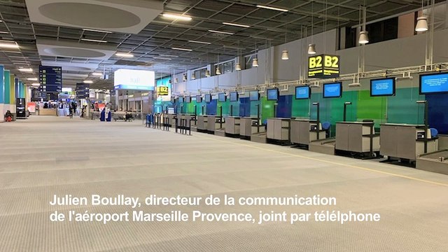 Aéroport Marseille Provence : trafic en chute libre