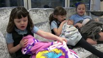 Sophia, Isabella e Alice - Varios Ovos Surpresa em Nosso Quintal - Hatchimals Chocando Ovos Surpresa
