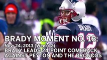 Tom Brady No. 16 Moment: Patriots Overcome 24-0 Deficit To Beat Peyton Manning, Broncos
