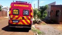 Criança de dois anos fica ferida após cair em residência no Bairro Brasmadeira