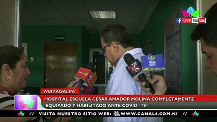 Hospital Escuela César Amador Molina completamente equipado y habilitado ante Covid-19
