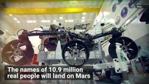 Rover Will Bring Along 10.9 Million Names & 155 Student Essays to Mars
