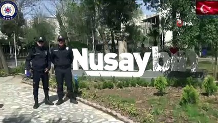 Nusaybin polisinde Türkçe ve Kürtçe 'Evde Kal' klibi