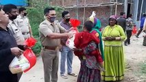 शामली: पुलिस का सराहनीय कार्य गरीब परिवारों को किया राशन वितरण
