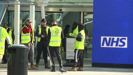 Work begins to get NHS Nightingale Hospital open