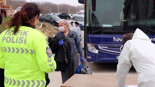 Yurt dışından gelen 221 kişi yurda yerleştirildi - BOLU