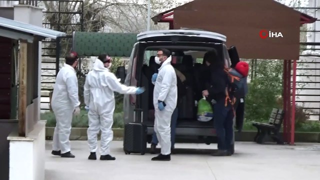 Yurt dışından gelenler Düzce’de yurtlara yerleştiriliyor