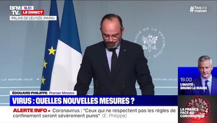 Edouard Philippe annonce le renouvellement du confinement