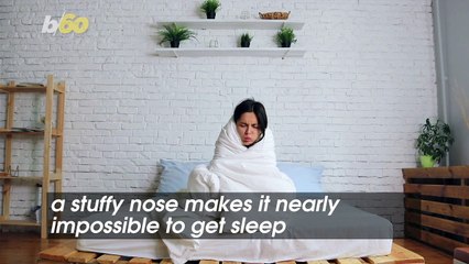 How to Sleep with a Stuffy Nose & Put the Sniffles to Bed