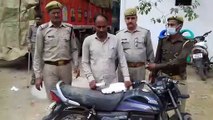 शामली: चोरी की बाइक और मादक पदार्थ के साथ आरोपी को भेजा जेल
