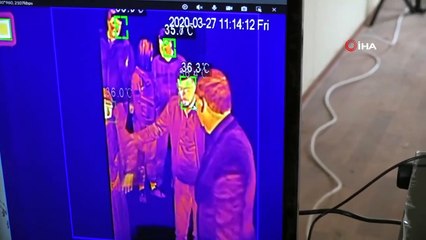 - Barış Pınarı Bölgesine Korona Virüse Karşı Termal Kameralar Konumlandırıldı