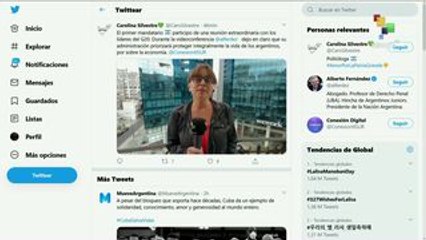 Pide pdte. argentino al G-20 que protejan la vida durante la pandemia