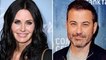 Jimmy Kimmels Quizzes Courteney Cox on 'Friends' Trivia With His Superfan Relative | THR News