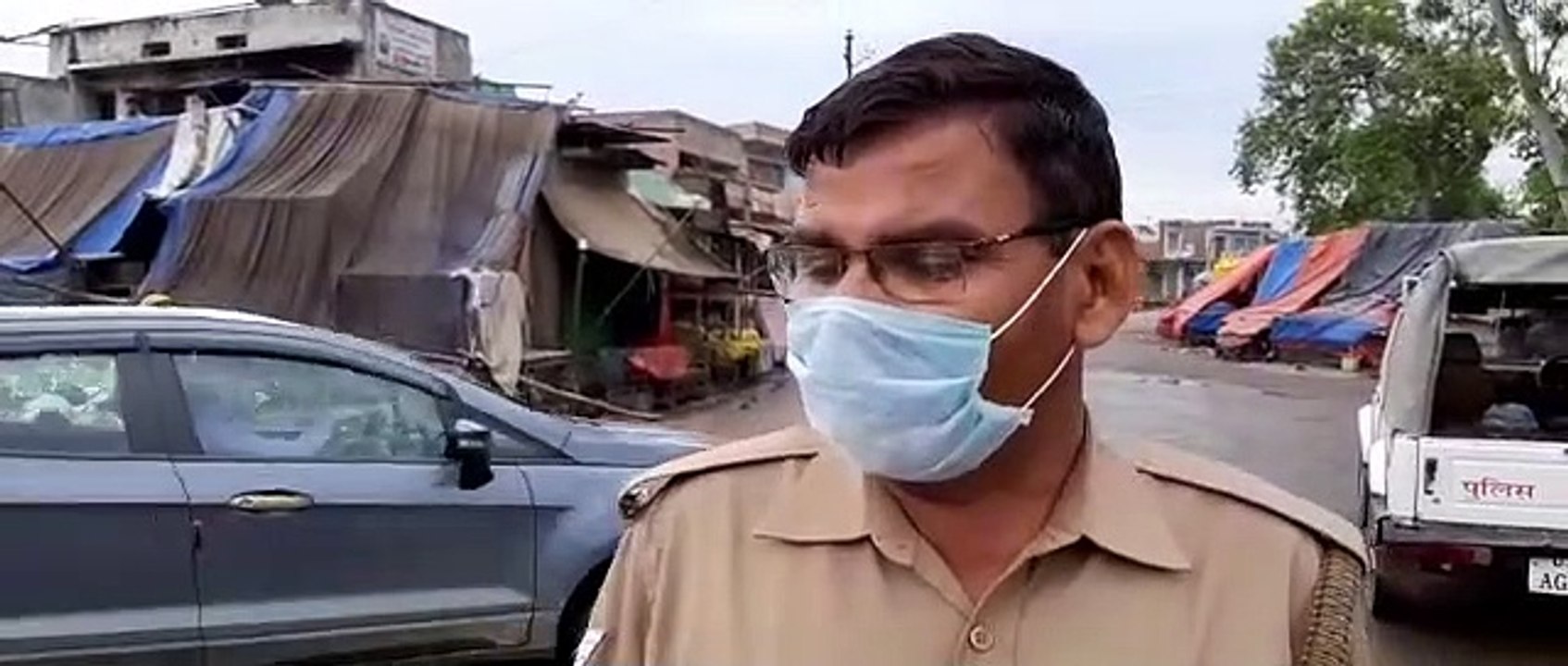 शामली: लॉकडाउन का लगातार दिखा असर, पुलिस हुई मुस्तैद