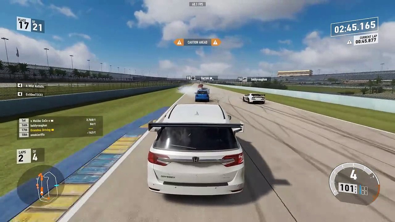Forza 7 - RIP Honda Odyssey now banned in online public lobbies