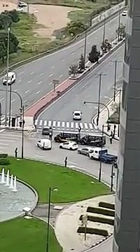 Sin atascos en la salida de Valencia en plena cuarentena por el coronavirus