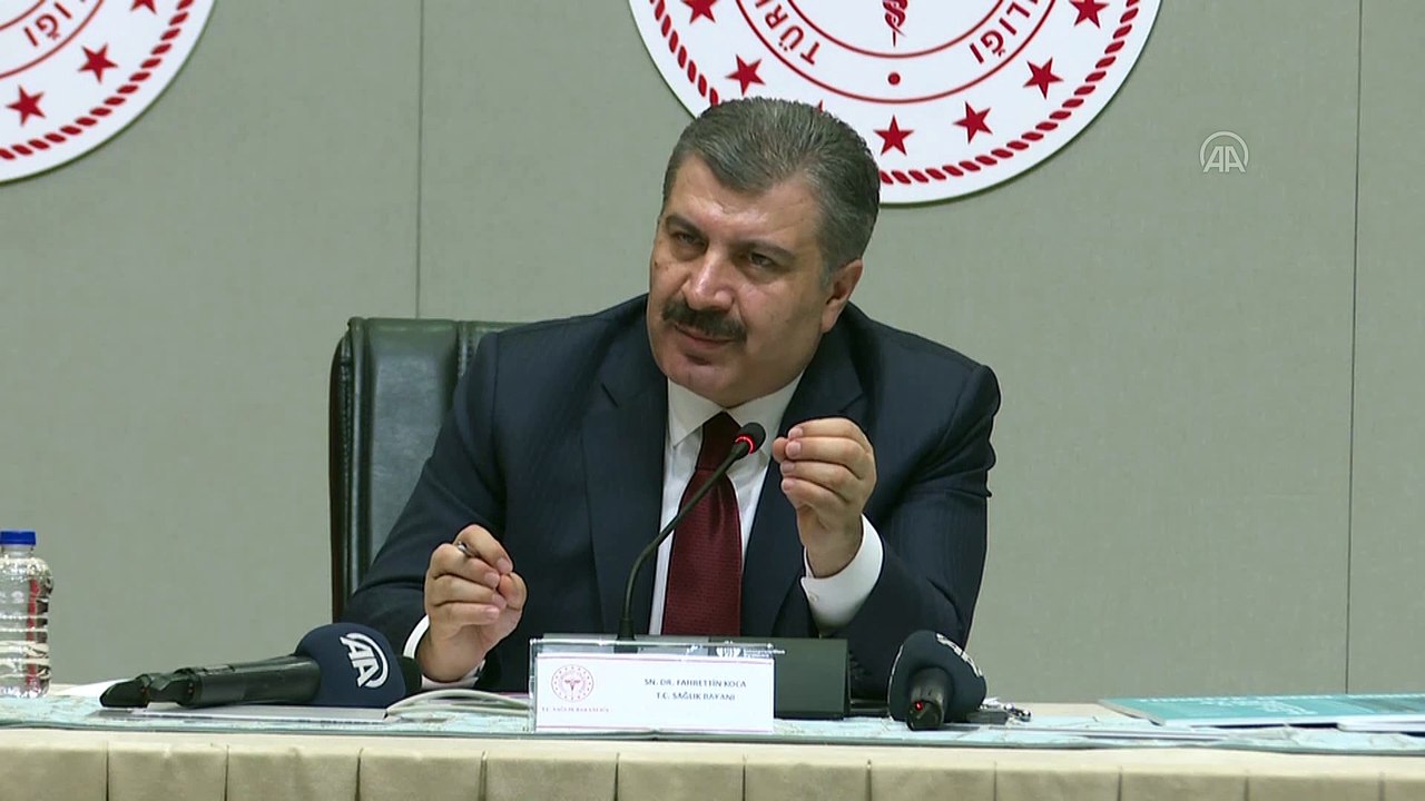 Sağlık Bakanı Koca: 'N95 dediğimiz hekimlerin kullandığı maske, 3 milyon 615 bin tane iki gün önce bütün kurumlarımıza dağıtıldı' - ANKARA