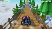 Monster Car Adventure, Climb The Hill - 4x4 Big Monster Car Racing Game - Android GamePlay