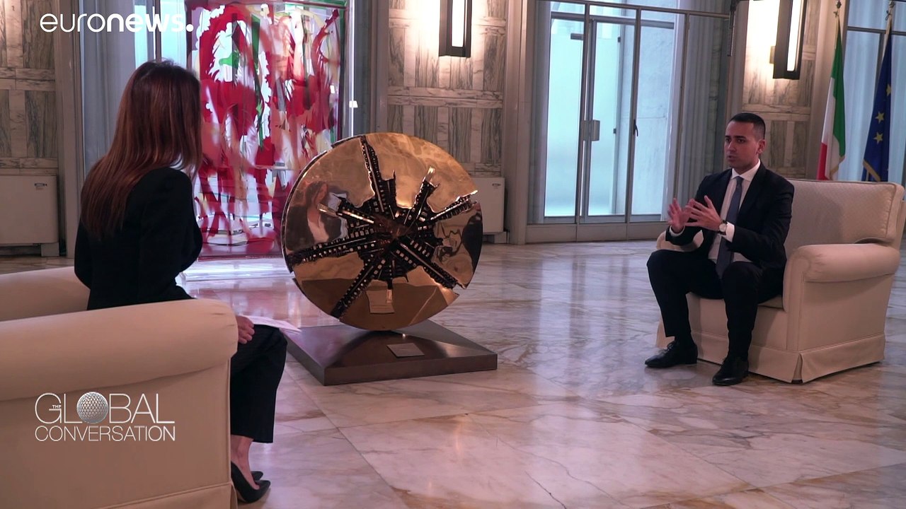 COVID-19 crisis is an 'enormous responsability' for the EU, Italy's Luigi Di Maio tells Euronews
