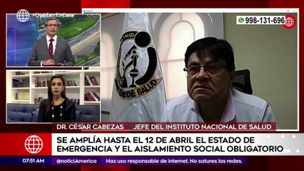 Primera Edición: Pruebas rápidas sirven para orientar medidas de aislamiento social