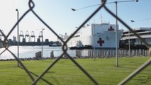 Llega a Los Ángeles un buque hospital con 1.000 camas de apoyo ante COVID-19