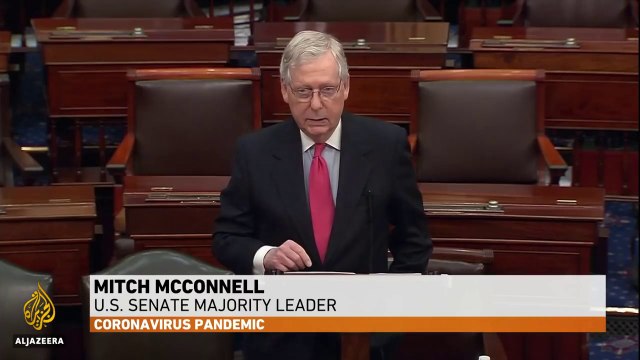 Senate debates, votes on $2 trillion coronavirus bill after landmark agreement || US Senate approves $2 trillion coronavirus rescue bill