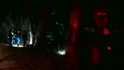 ANTALYA Otomobil dereye uçtu 1 ölü