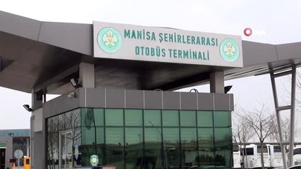 Manisa Emniyeti'nden otobüslerde korona virüs denetimi